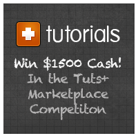 Tuts+ Marketplace Tutorial Competition: $1500 Cash and Additional Prizes